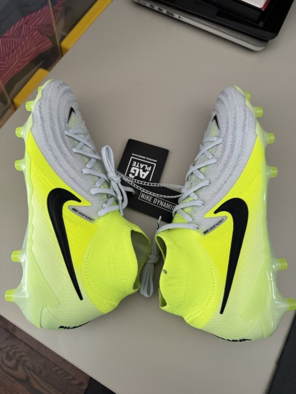 Nike Phantom GX Elite AG Gripknit Soccer Cleats Men's 8.5 Volt New